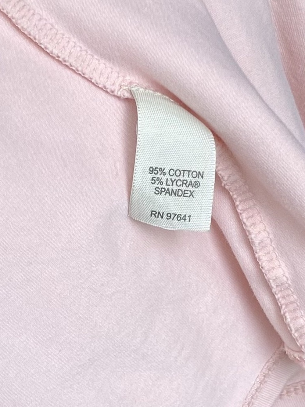 J. JILL Tank Top Shelf Bra Scoop Neck Fitted Pale Pink Women Size L - Picture 6 of 6